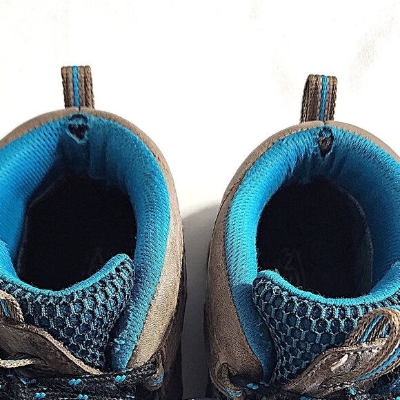 Keen mocha brown leather hiking boots - Picture 7 of 12